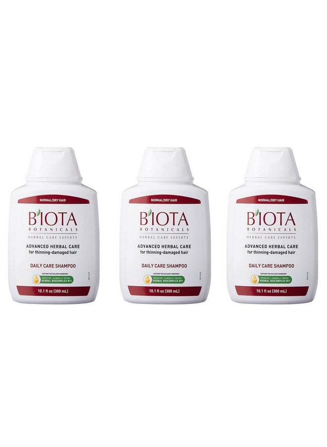 Biota B'Iota Botanicals Herbal Care Experts Daily Care Shampoo For Normal/Dry Thinning Hair 10.1 Oz ( Pack Of 3) - Image 1