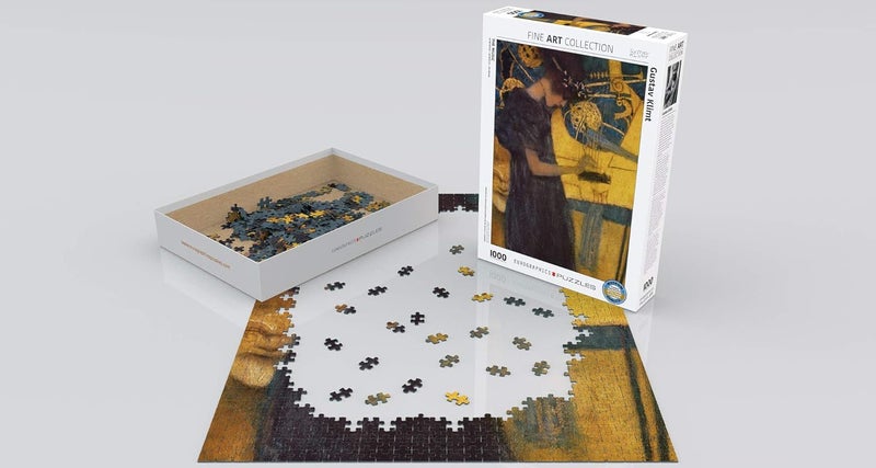 EuroGraphics Die Musik by Gustav Klimt Puzzle 1000Piece 60001991 - Image 3