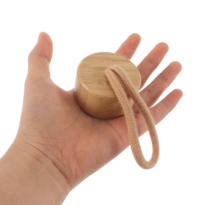 8Pcs Glass Bottle Caps with Sealed Solid Wood Lids and Rope Replacement Covers for Storage Jars - Image 5