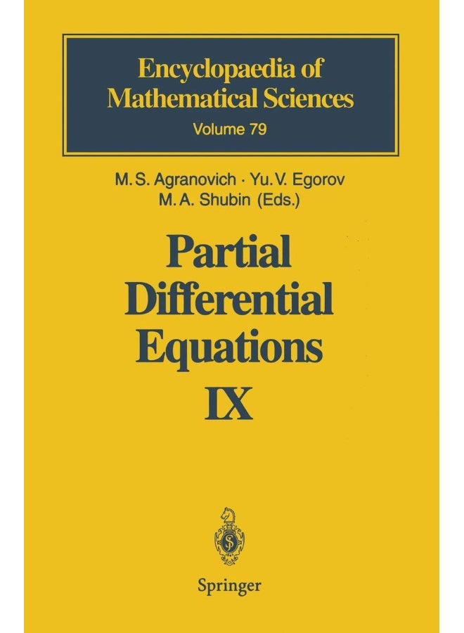 Partial Differential Equations IX: Elliptic Boundary Value Problems: 79