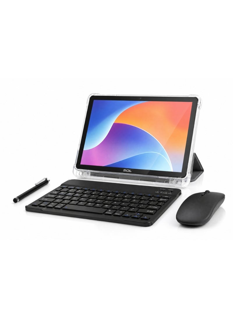 اس او ال جهاز SOL TAB PRO-10.1، نظام أندرويد 16.0 | حزمة ذكية 6 في 1 - Image 1