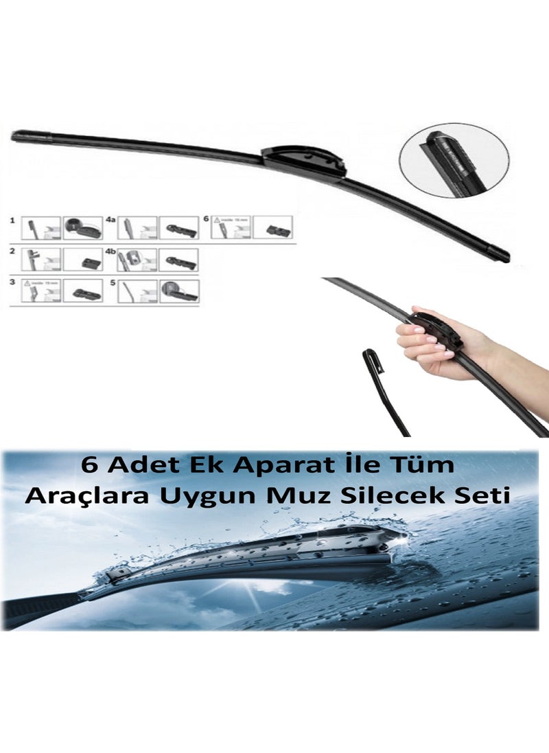 BOSCH - Volvo S60 Aeroeco Banana Wiper Set (2004-2016) - Image 1