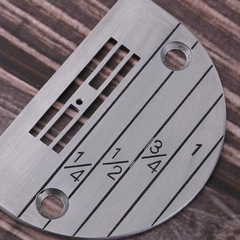klarako Needle Plate for Industrail Single Needle Sewing Machine, Silver, E12 - Image 4