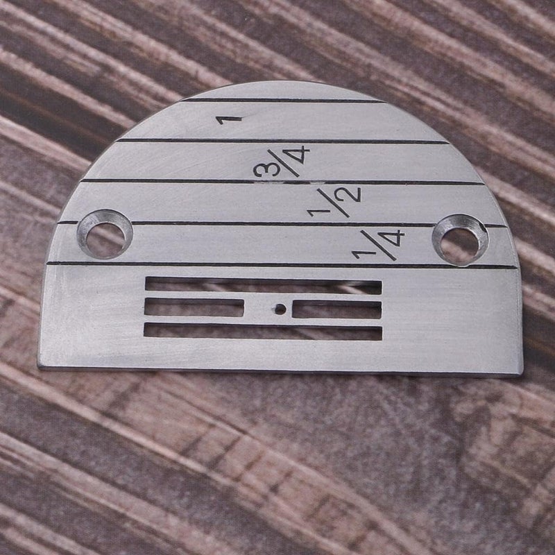 klarako Needle Plate for Industrail Single Needle Sewing Machine, Silver, E12 - Image 3