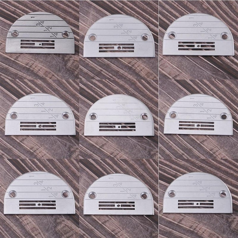 klarako Needle Plate for Industrail Single Needle Sewing Machine, Silver, E12 - Image 2