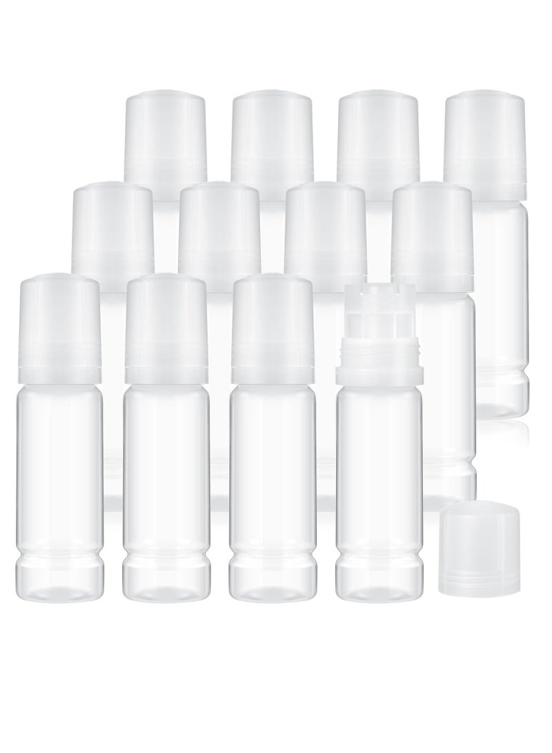SYOSI Bottles Empty 502 Ink Refill Bottles, 12 Pieces, 70ml, Universal Empty Ink Bottles 502 Ink Refill Bottles Fit for Ecotank ET-3760 ET-2850 ET-4760 ET-4850 ET-3850, 502 Ink Bottles - Image 2