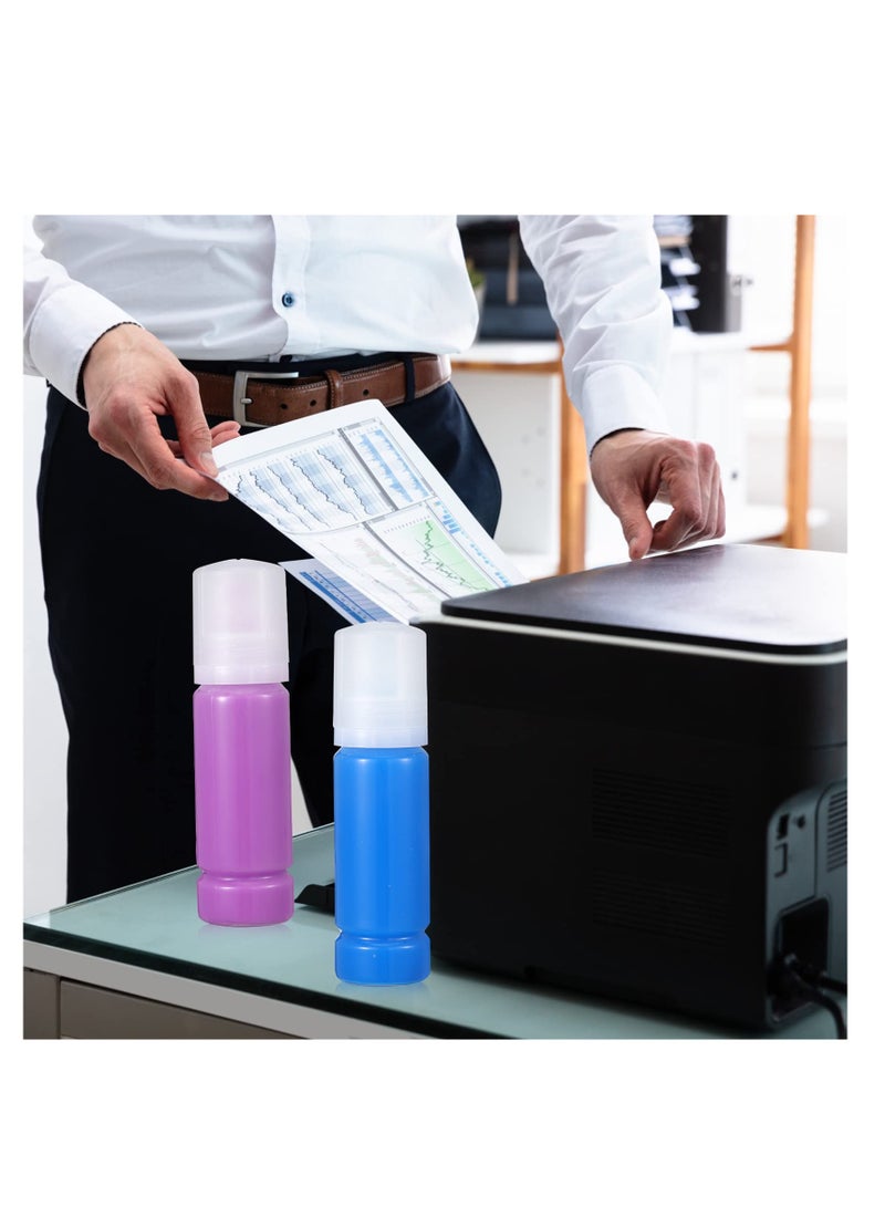 SYOSI Bottles Empty 502 Ink Refill Bottles, 12 Pieces, 70ml, Universal Empty Ink Bottles 502 Ink Refill Bottles Fit for Ecotank ET-3760 ET-2850 ET-4760 ET-4850 ET-3850, 502 Ink Bottles - Image 5