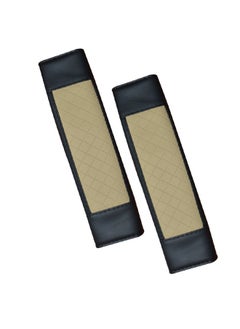 Generic 2 pieces of leather car seat belt cover suitable for all cars /GTC200  - Image 3