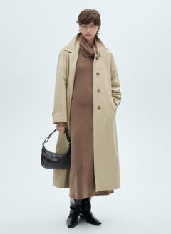 MANGO Knitted Turtleneck Dress  - Image 5