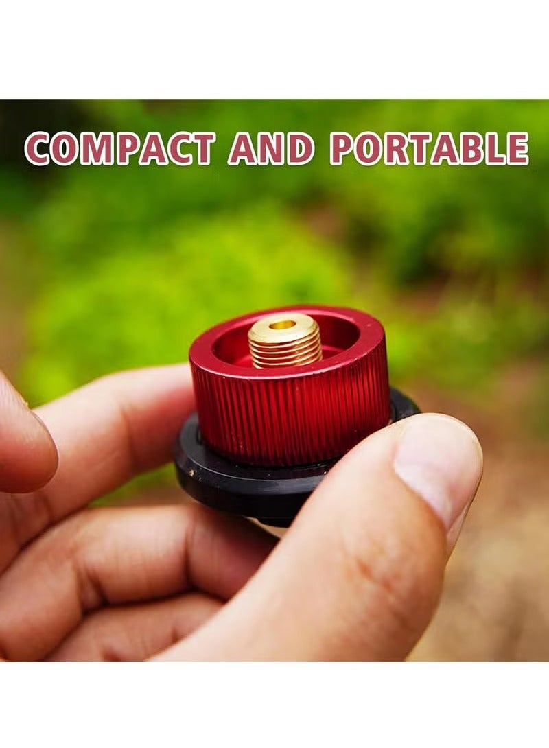 2 قطعة محول زجاجة الغاز المضادة للتسرب علبة إعادة تعبئة محول خزان الغاز فوهة موصل - Image 5