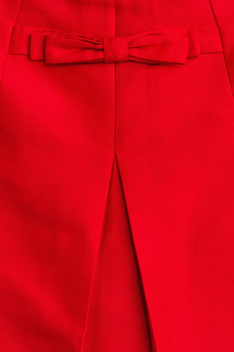 H&M Bow-front mini skirt