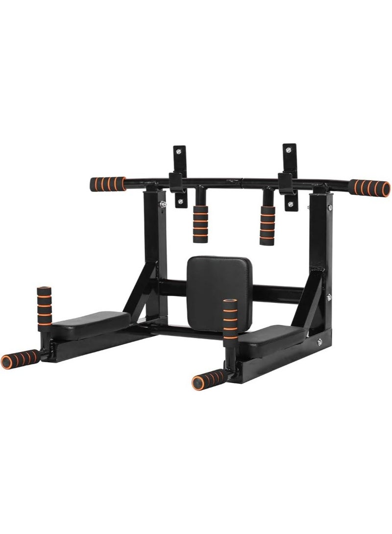 شريط شدّ مُثبّت على الحائط مُتعدد الإمساك لتدريب القوّة الكامل للجسم وشريط دفع، طقم برج القوة يدعم 440 رطلاً - Image 1