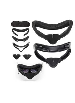 Y&D Comfortable and Stretchy VR Facial Vent Soft Interface Bracket with Anti-Leakage Light PU Leather Foam Face Replacement Pads Custom Comfort 6-in-1 Accessories for Oculus Quest 2  - Image 1