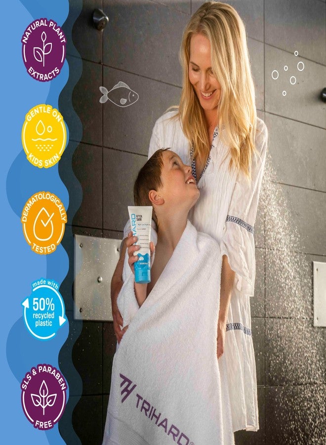 TRIHARD Kids Swim Body and Face Wash | Derma-Approved Tear-Free Chlorine Removal | Gentle, Clean, Vegan Daily Cleanser - Image 5