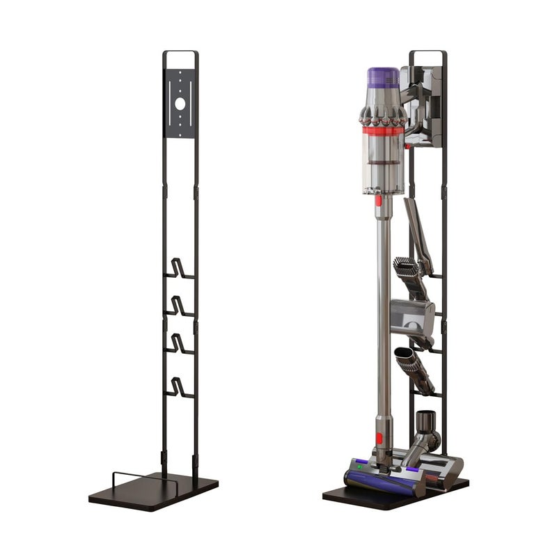 Foho Vacuum Stand Storage Bracket Stand Holder Stable Vacuum Stand Compatible with Dyson V15 V11 V10 V8 V7 V6 Handheld Cordless Vacuum Cleaners  Accessories  Attachments