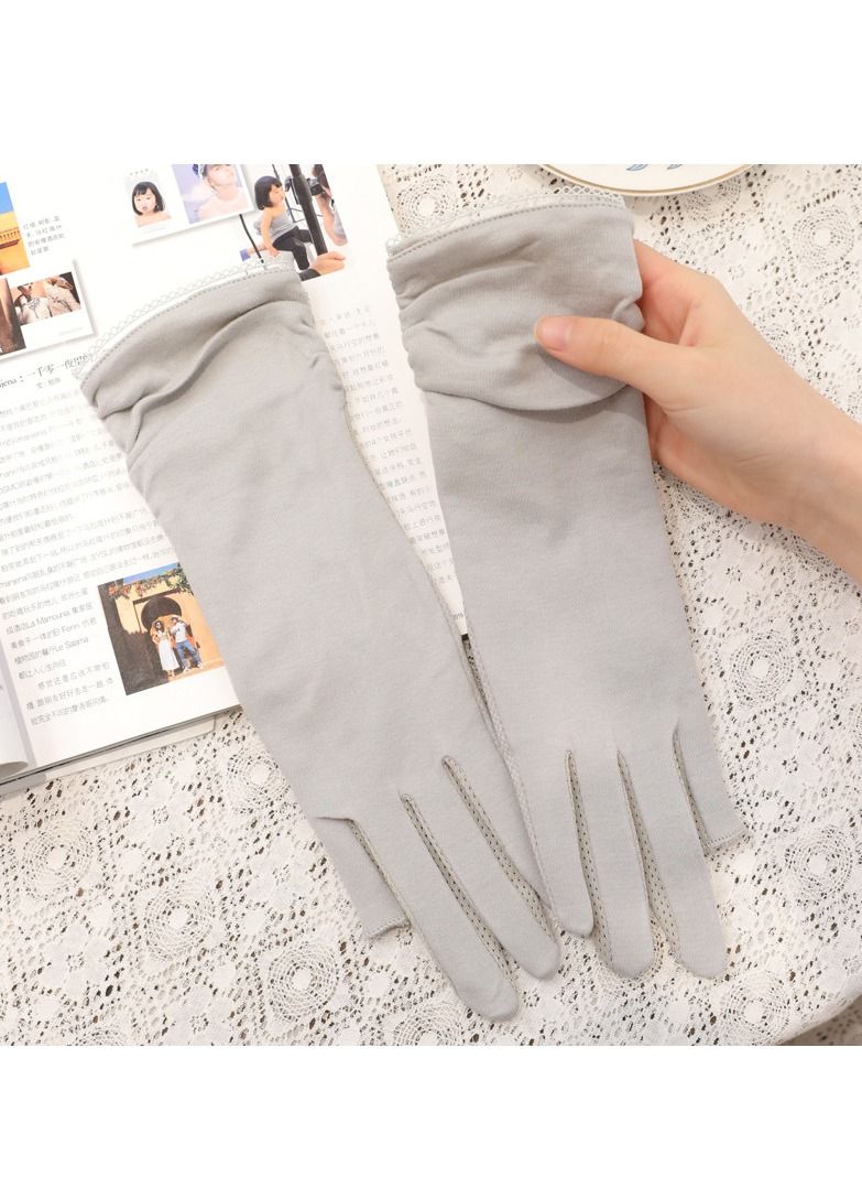 Women's Driving Gloves UV Protection Summer Sun Protection Gloves - Image 5
