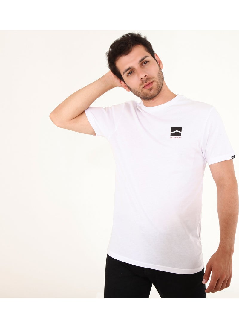 VANS - Vn0A4Czjwht1 Mn City Tee istanbul Men - Image 1