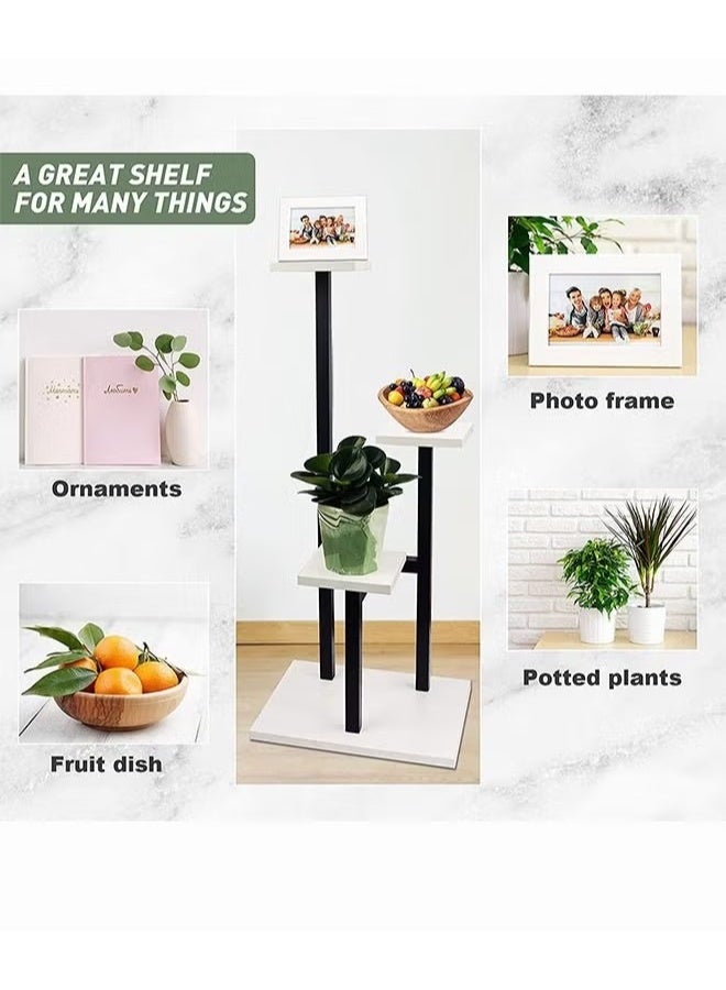 المعدن مصنع الوقوف,3-الطبقة حاملي المصنع الداخلي الوقوف,فناء زاوية مصنع رف مع 3 علبات لغرفة المعيشة,شرفة,حديقة - Image 5