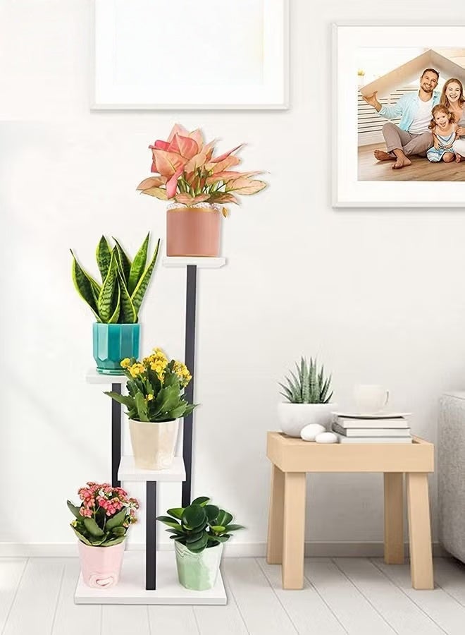 المعدن مصنع الوقوف,3-الطبقة حاملي المصنع الداخلي الوقوف,فناء زاوية مصنع رف مع 3 علبات لغرفة المعيشة,شرفة,حديقة - Image 4