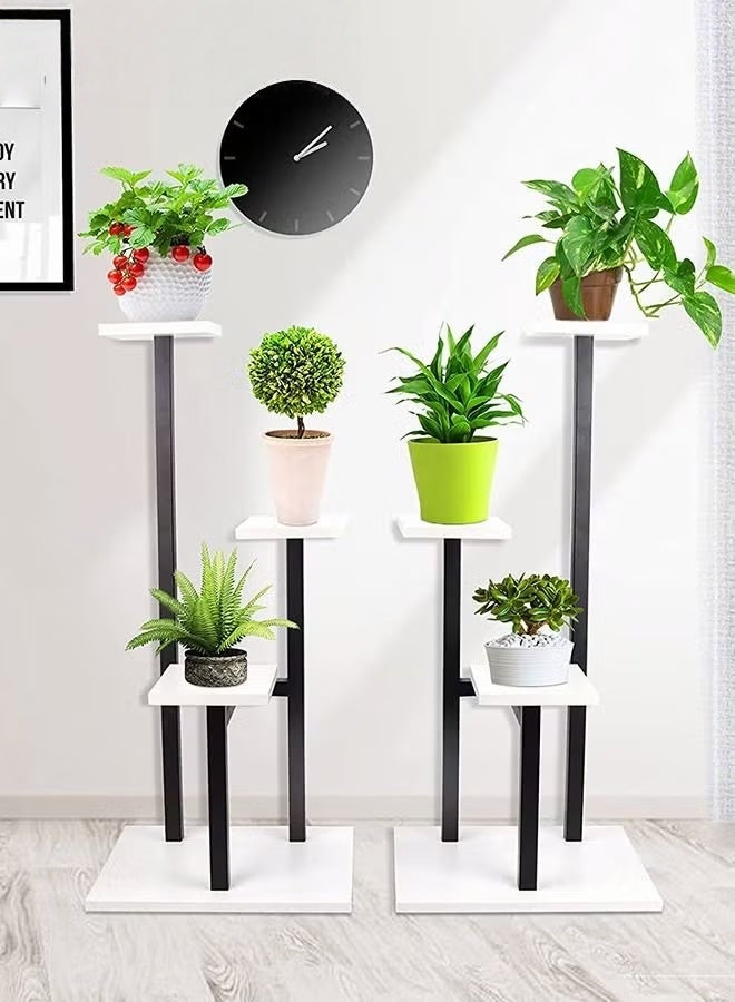 المعدن مصنع الوقوف,3-الطبقة حاملي المصنع الداخلي الوقوف,فناء زاوية مصنع رف مع 3 علبات لغرفة المعيشة,شرفة,حديقة - Image 3