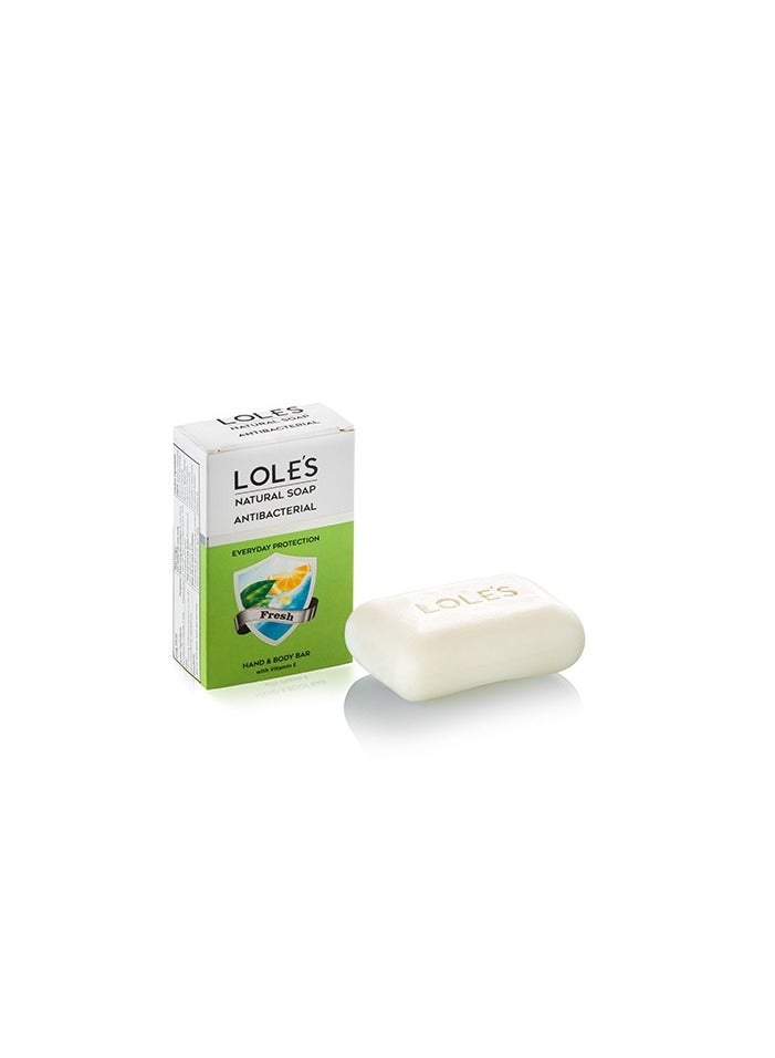 Lole's Antibacterial Hand & Body Fresh Soap with Vitamin E, Pack of 3 x 100g - Image 3