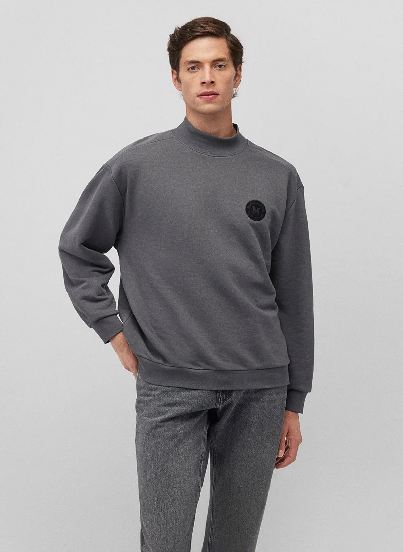مافي Grey Sweatshirt