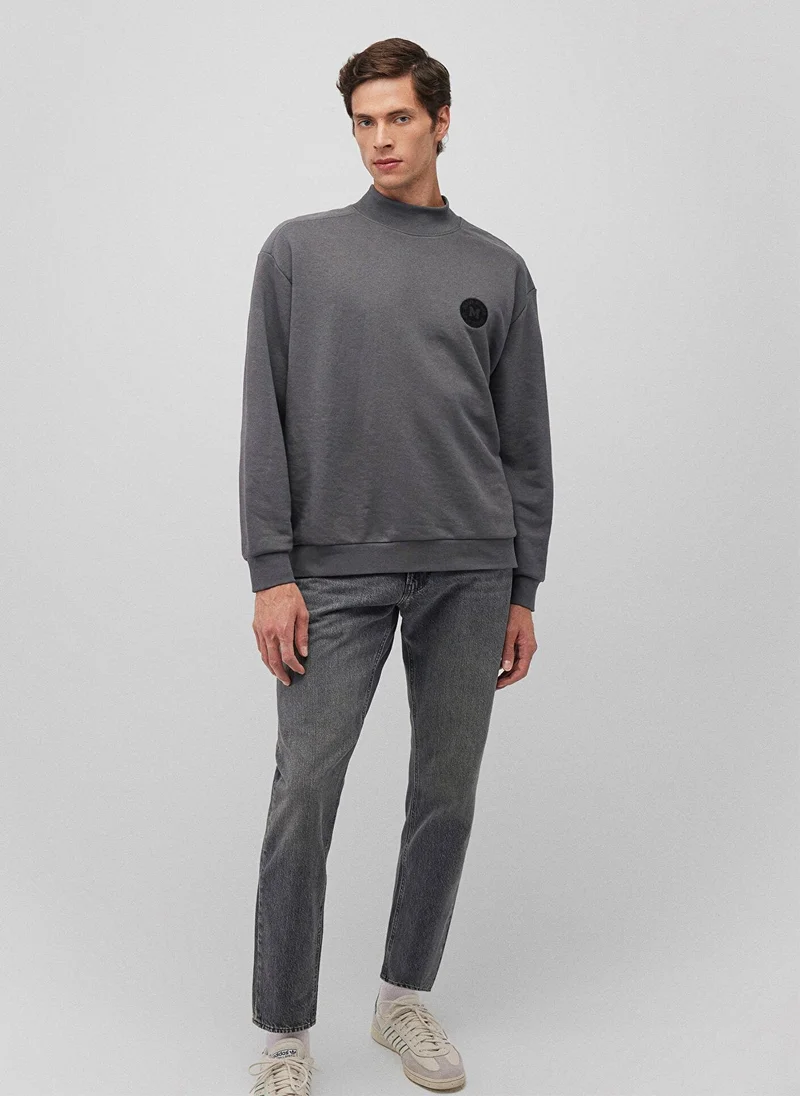 مافي Grey Sweatshirt