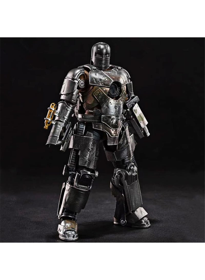 سلسلة الذكرى السنوية العاشرة من Marvel Studios الرجل الحديدي MK1 Mark I مقاس 7 بوصات شخصية الرجل الحديدي MK1 - Image 2
