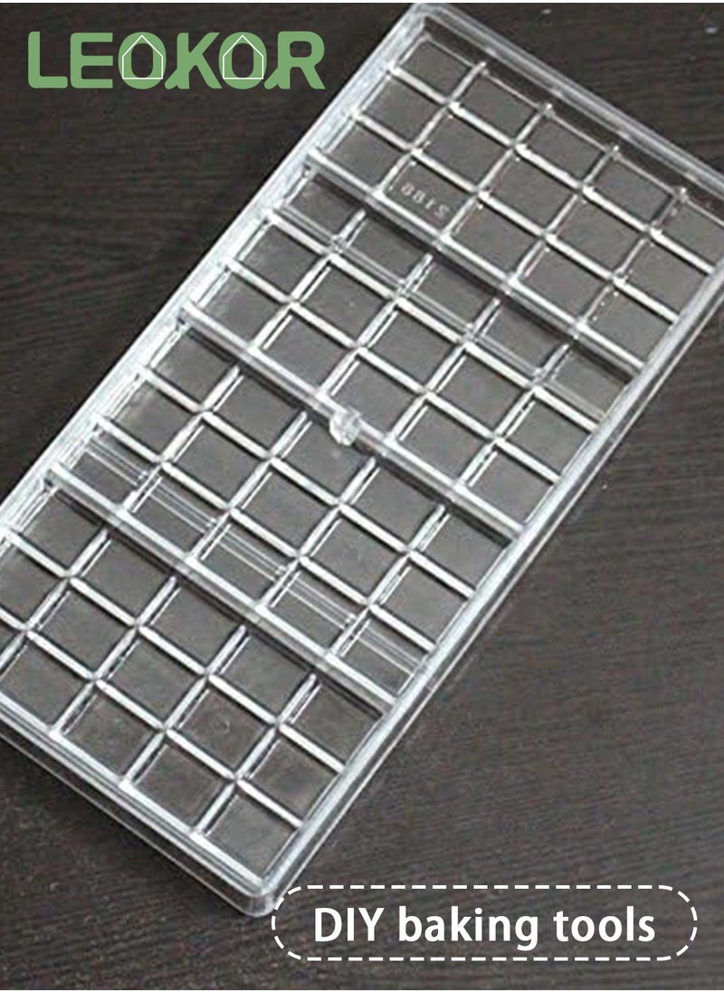 3 Pack Chocolate Mold, Plastic Candy Making Molds, Food Preparation Mould, Bakeware Baking Tool Accessories