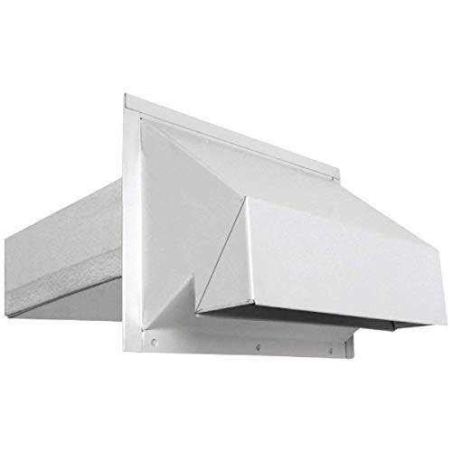 Imperial 3-1/4" x 10" R2 Premium Range Exhaust Hood, White, VT0500 - Image 1