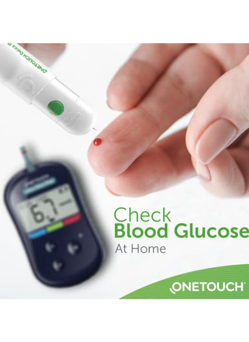 ONETOUCH - OneTouch Select Plus Blood Sugar Test Strips, Pack of 50s - Image 1