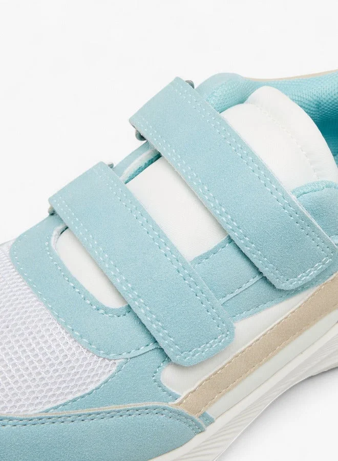 Little Missy MULTICOLOUR Panelled Sneakers with Hook and Loop Closure  | Best Price UAE