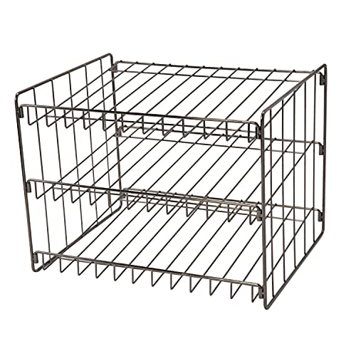 Kitchen Details 3 Tier Can Organizer | Canned Food Storage Rack | Kitchen Cabinet and Pantry Organization | Holds 36 Cans | Space Saving | Onyx - Image 1