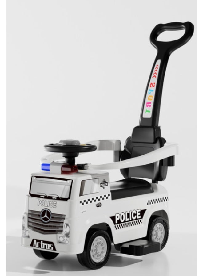 Kids Ride-On Car with Music & Ligh twith a rear handle 28-501T