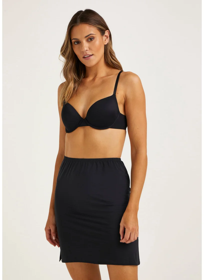 Matalan Black Half Slip