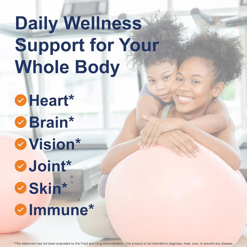 Carlson  Solar D Gems Vitamin D3 and Omega3 Supplement 4000 IU 100 mcg D3 115 mg Omega3 EPA and DHA Vitamin D Fish Oil Capsule Bone  Immune Health Vitamin D Supplement Lemon 360 Softgels - Image 3