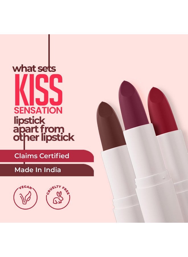 Juice Kiss Sensation Lipstick with Goodness of Bio Retinol, & SPF 15 UV protection - Image 5