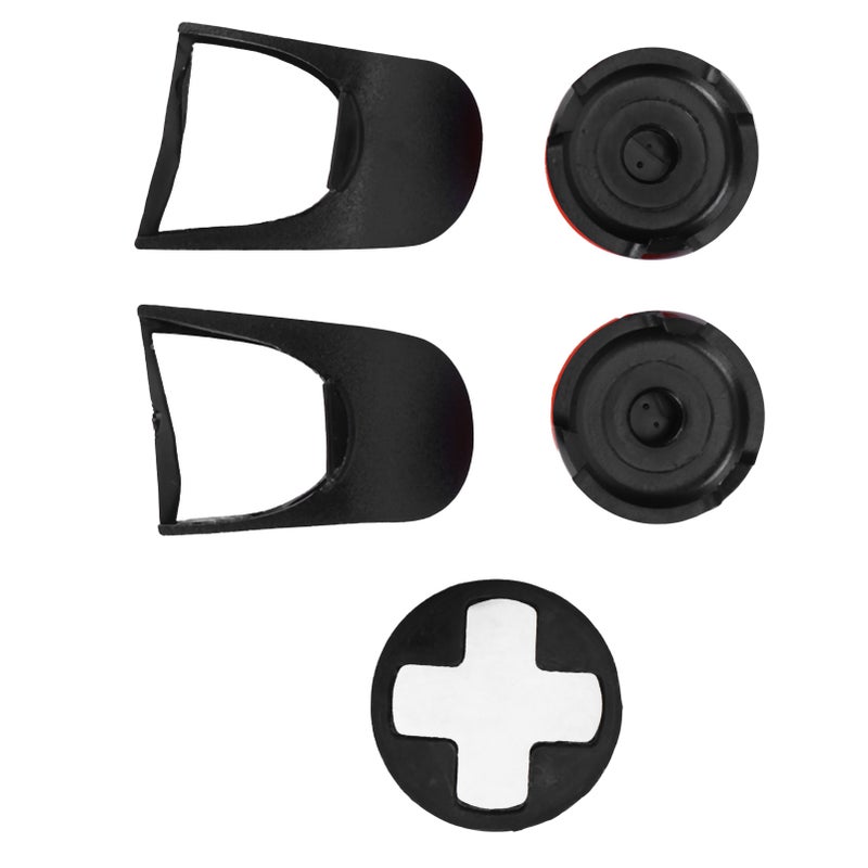 5in 1 Thumb Stick Grip Key Cap Joystick Cover L2 R2 Trigger Extender for PS5 Controller Rouge - Image 3
