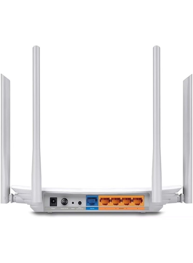 Tp-link Tl TP-Link Archer C50 AC1200 Mbps Ethernet Dual-Band White Wi-Fi Router - Image 3