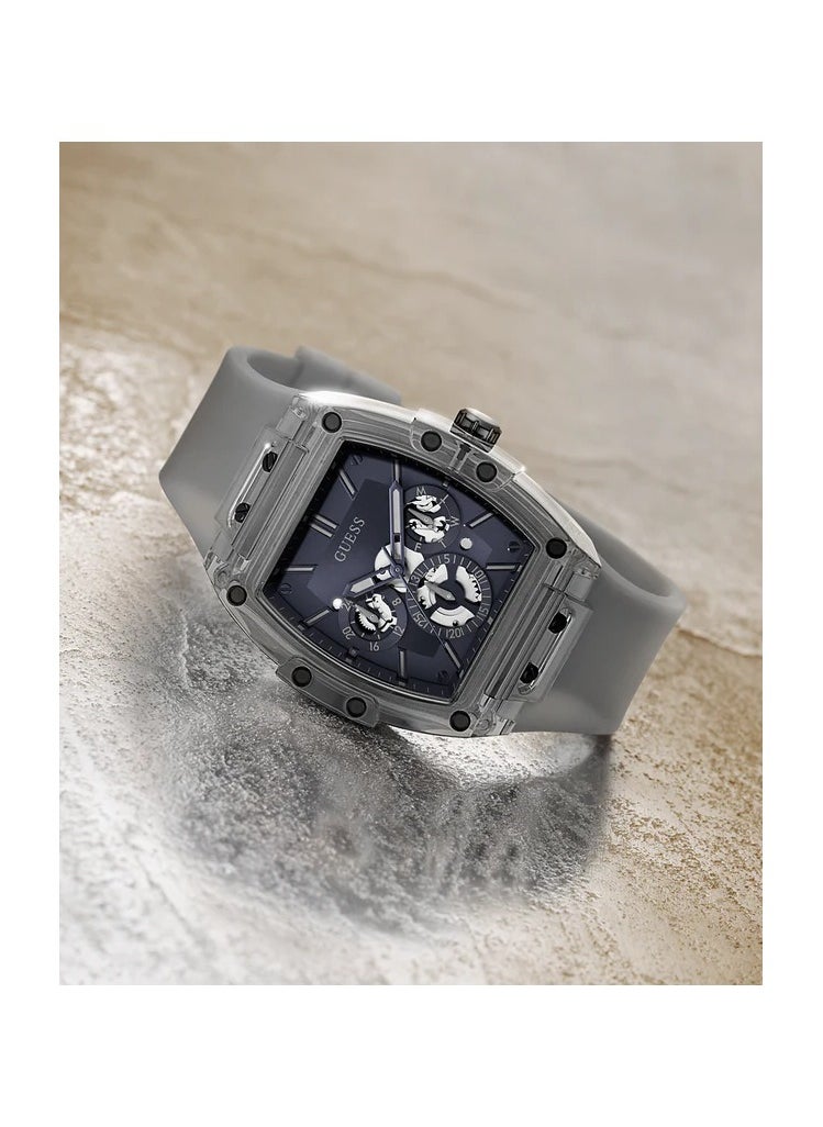 GUESS - GUESS Mens Grey Multi-function Watch GW0203G9 - Image 1
