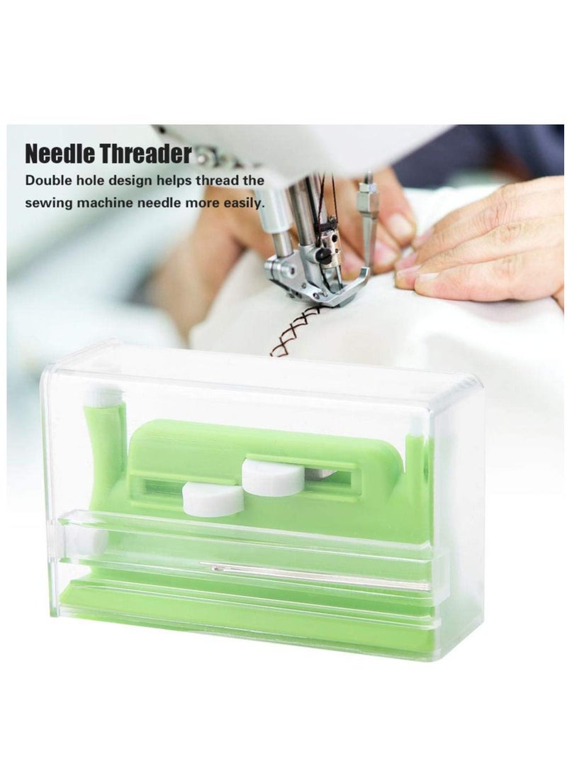 KASTWAVE Needle Threader Automatic Needle Sewing Desk Needle Threader with case for Hand Needle Threader Sewing Tools DIY Thread Easy Needle Hand Tools - Image 1