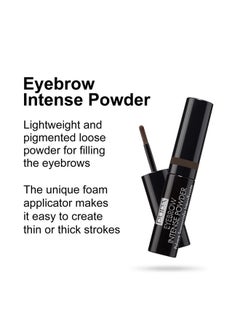 PUPA Milano Eyebrow Intense Powder Instant Tinting Brow Definer Powder Buildable Soft Smudge Proof Texture Gives Thin Sparse Brows Natural Color And Shape 003 Dark Brown 0.035 Oz  - Image 3