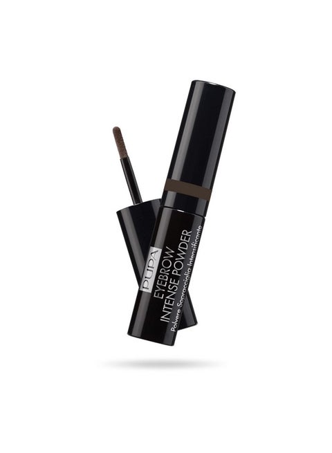 Milano Eyebrow Intense Powder Instant Tinting Brow Definer Powder Buildable Soft Smudge Proof Texture Gives Thin Sparse Brows Natural Color And Shape 003 Dark Brown 0.035 Oz