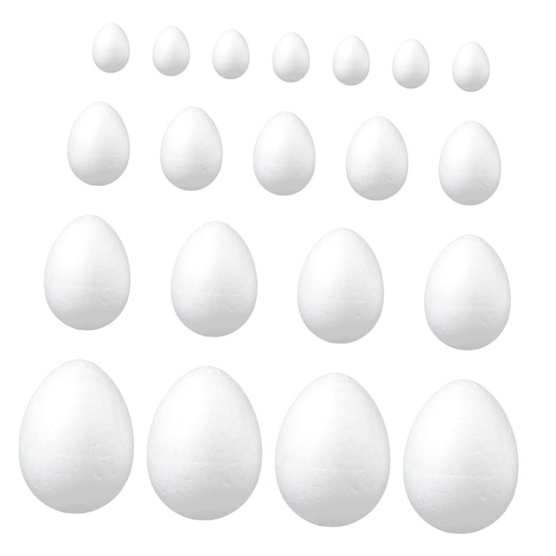 45pcs Hand Painted Simulation Easter Eggs Graffiti Craft Decor - Image 2