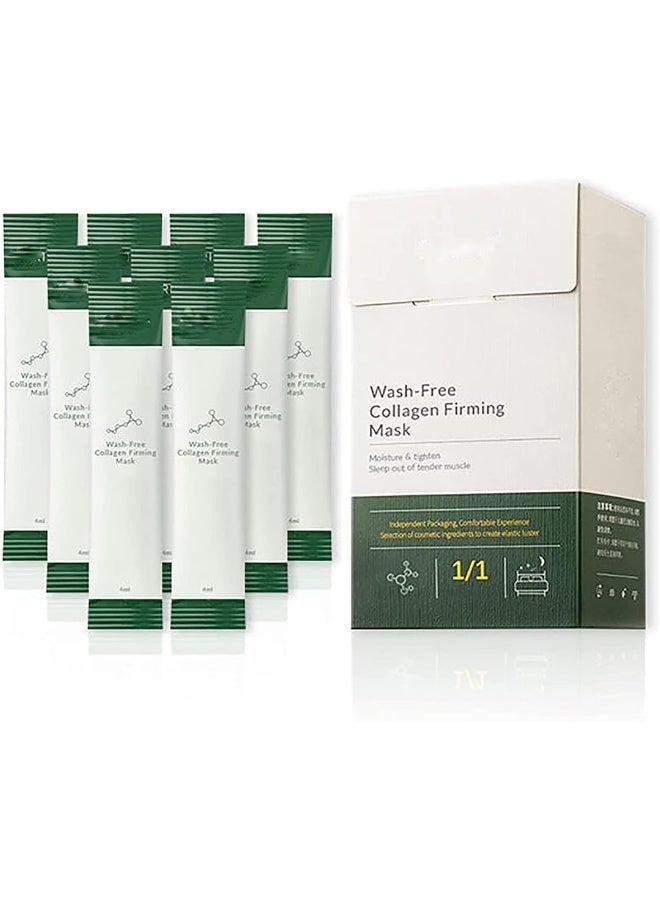 Collagen Firming Sleeping Mask 20PC - Lifting Firming Moisturizing Collagen Firming Mask - Repair Sleeping Mask Wash-Free Collagen Firming Mask for Women & Men - Image 1