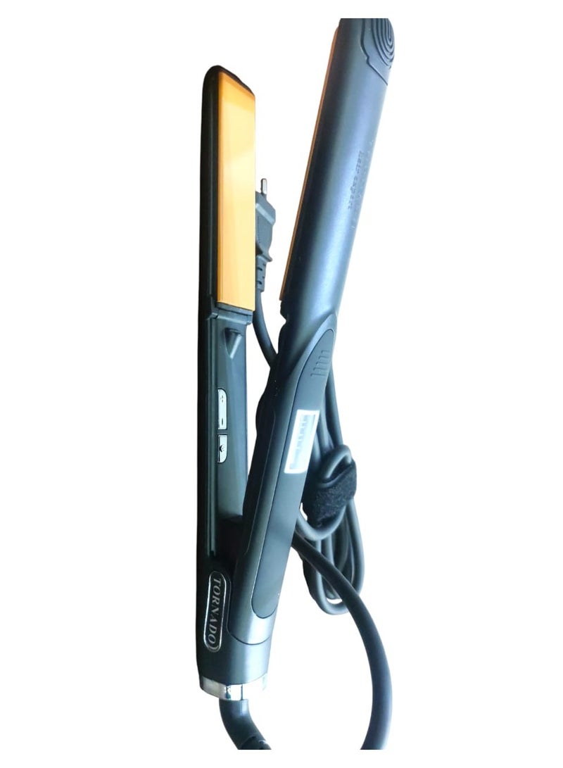 تورنيدو جولد مكواة تورنيدو جولد الاصلي ديجيتال لفرد الشعر 750 فهرنهايت أورجينال - Image 3