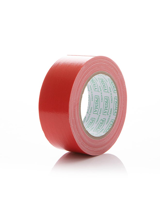 Red Cloth Tape 2"- Heavy Duty, Waterproof, Tear-Resistant, Multi-Purpose Adhesive for Repairs, Sealing, and Craft Projects