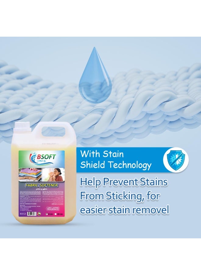 BSOFT Fabric Softener Oud 5L – Long-Lasting Freshness, Gentle Soft Care for Clothes, Safe for All Fabrics, Concentrated Liquid Fabric Conditioner - Image 5