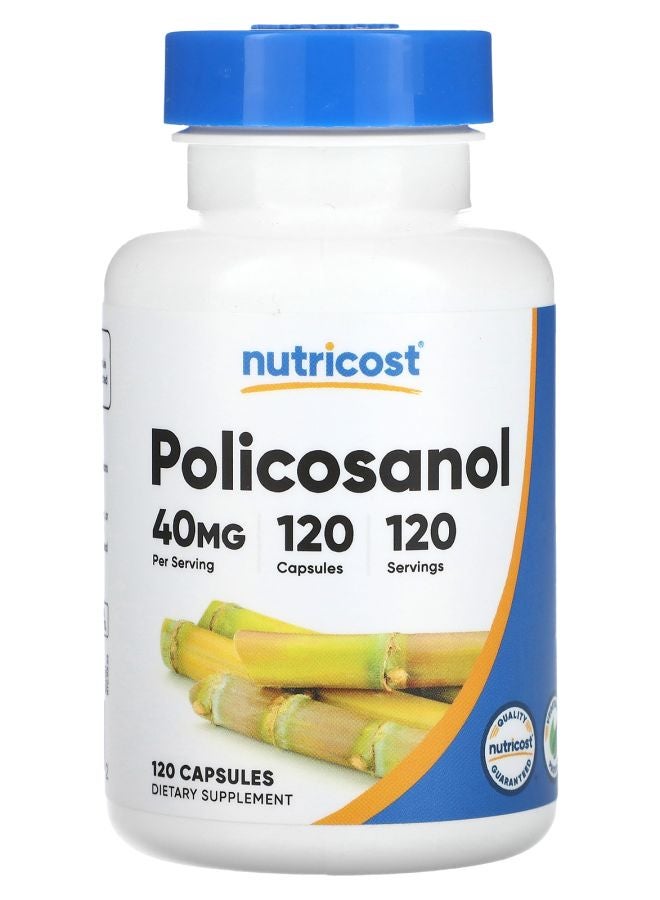Policosanol 40 mg 120 Capsules