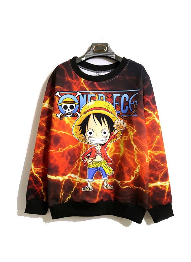 KUYING New One Piece Fashion Casual Round Neck Hoodie  - Image 1